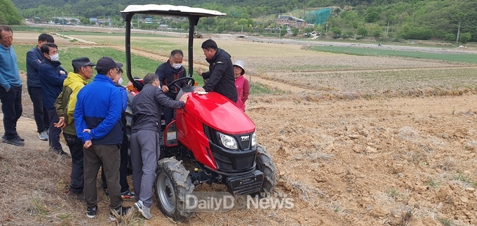 고령군, 농업기계 현장 실무교육 실시
