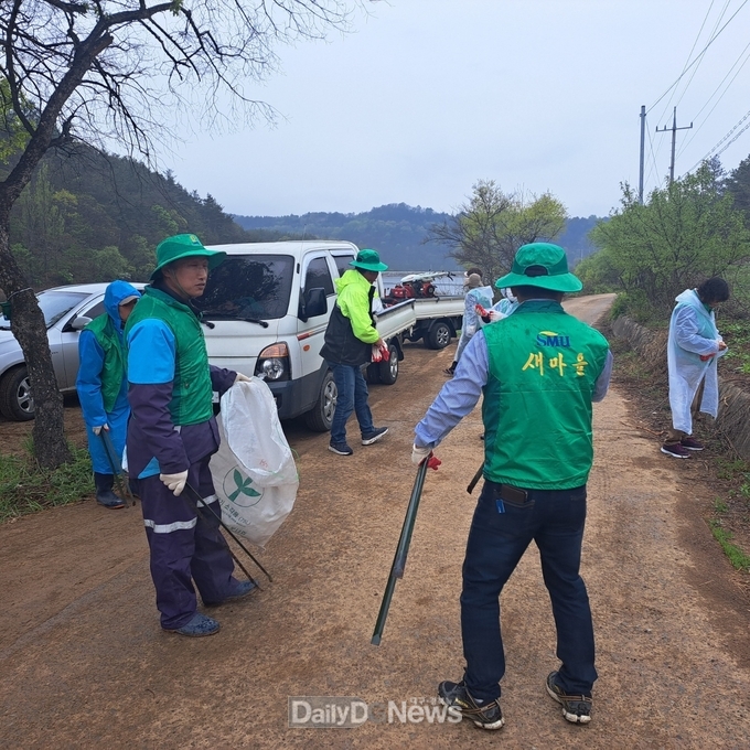 군위군 산성면 남녀 새마을협의회, 산불예방 총력
