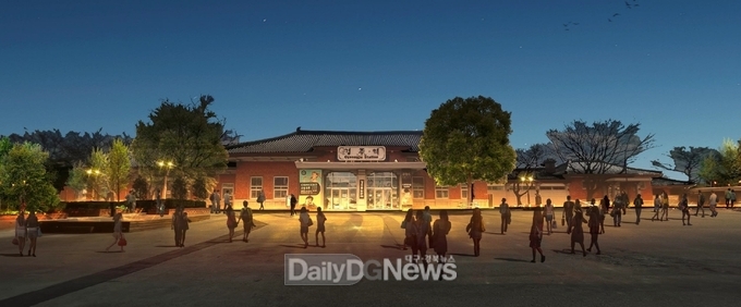  옛 경주역 7월까지 야관 경관조명 새 단장