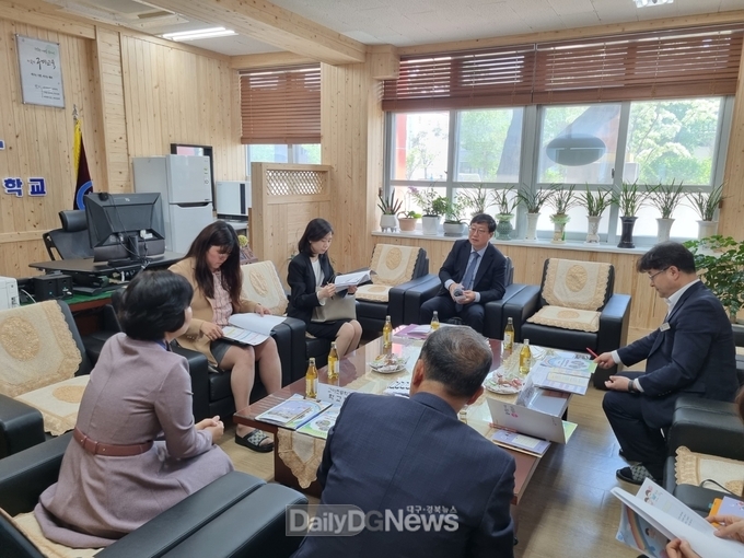 고아초, 고아지역아동센터 연합 굿센스 참여 기관, 교육부 관계자 방문