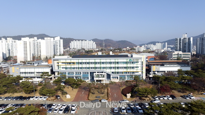 문경시청 전경