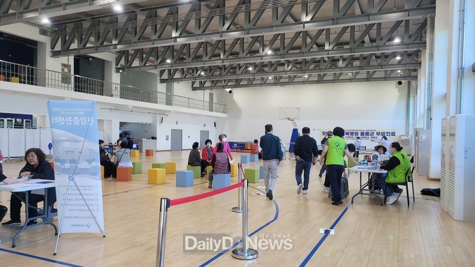 포항의료원 울릉군에서 찾아가는 행복병원 실시