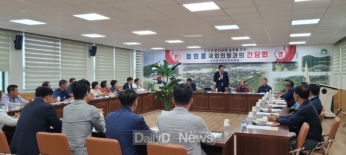 지방도905호선 4차선 확장 등, 초전면 발전 방향 설계 논의