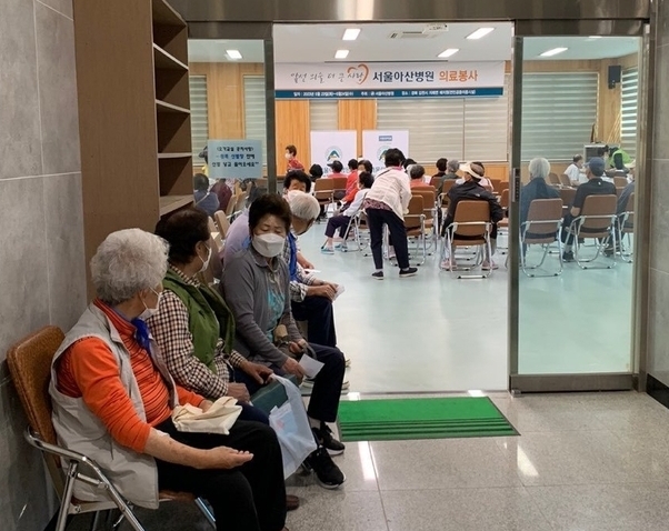 서울아산병원 ‘내 고향 의료봉사’ 펼쳐