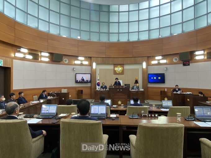 봉화군의회, 제255회 임시회 폐회