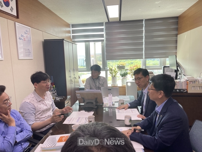 홍성구 김천 부시장, 농림축산식품부 국비 지원 사업 건의