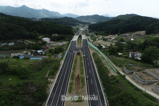 고속국도 제400호 수도권제2순환고속도로 조안IC~양평IC 구간 개통