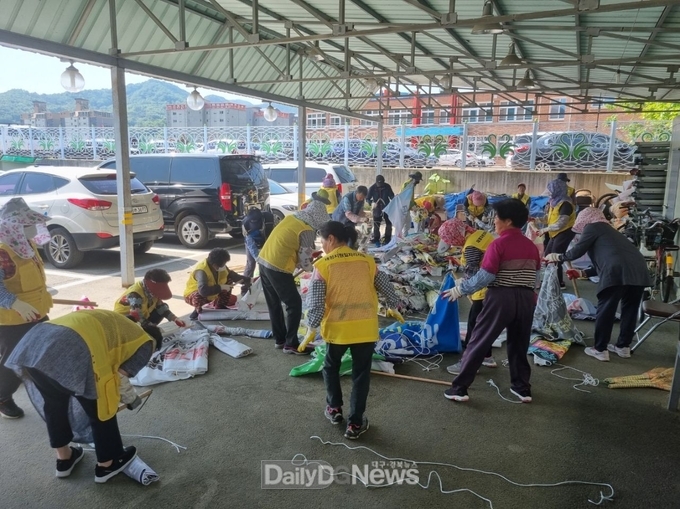 군위읍, 2023년 상반기 공공근로 사업 마감!