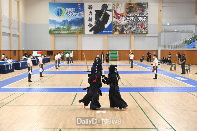 제32회 회장기 전국 중·고등학교 검도대회 청송서 개최
