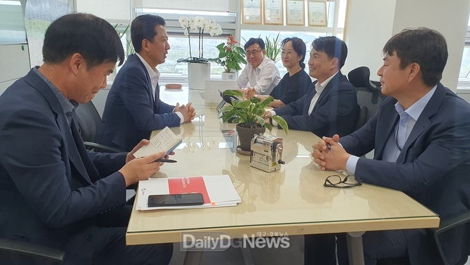 김장호 구미시장, 중앙부처 현안사업 건의
