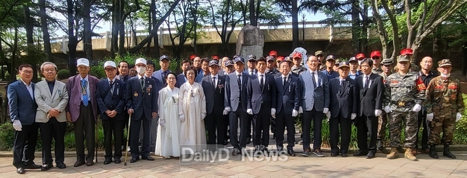 대구 달서구. 제68회 현충일 참배 행사 모습. (사진=달서구 제공)