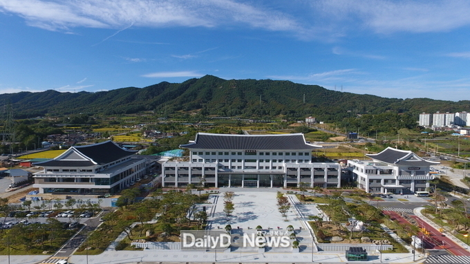 예천군청 전경