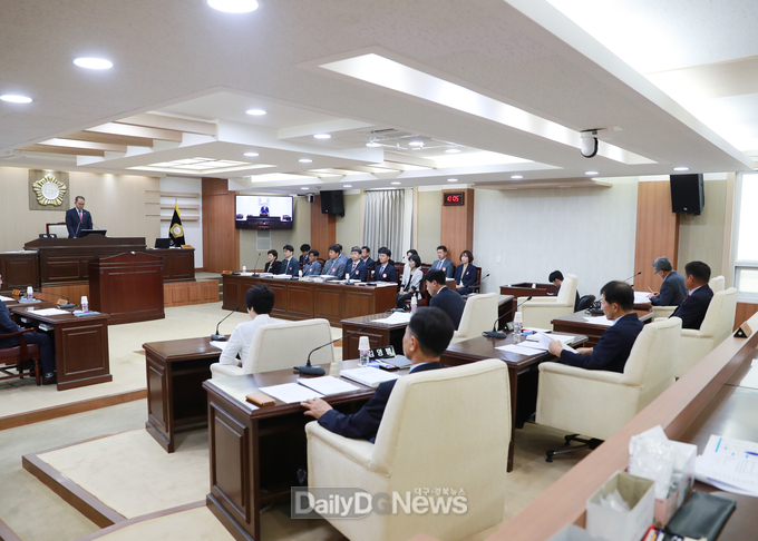 영양군의회, 제285회 정례회 개회