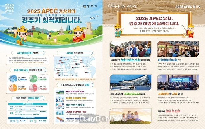 경주시 2025 APEC 경주유치 대시민 홍보 본격화