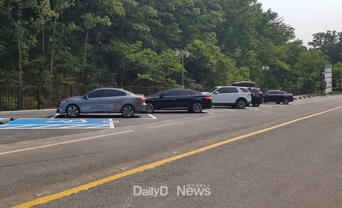 영천시 그린환경센터 주차장 조성으로 등산명소로 재탄생