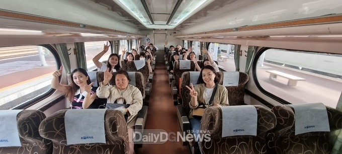 영천시가족센터, 다문화가족과 설렘 가득 기차여행
