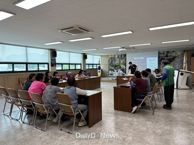 가천면, 새마을남녀지도자협의회, 심폐소생술 교육 실시!