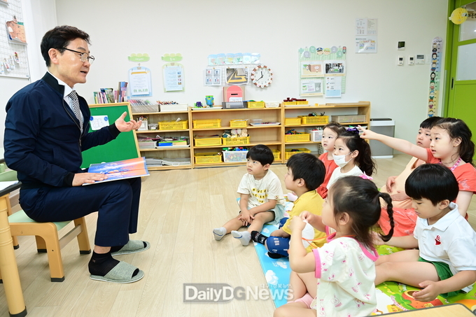 이남철 군수 취임 1주년 현장소통 열린행정 어린이집 방문!