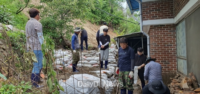 피해복구현장사진(봉성면).
