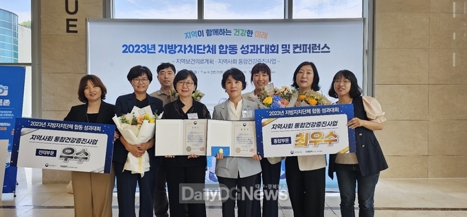 포항시, 지방자치단체 건강증진사업 종합 부분 보건복지부 장관 표창 수상