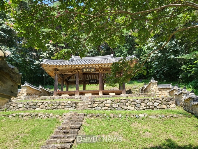 고령 벽송정 유계안 유형문화재 지정)벽송정 건물 사진 