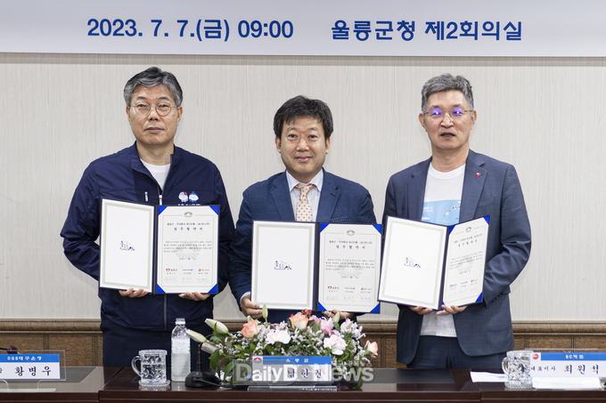 울릉군, 대구은행‧BC카드와 업무협약(MOU) 체결!