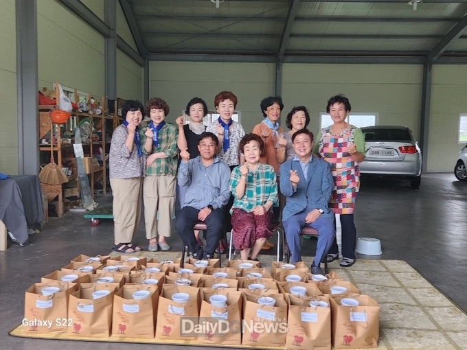 성산면자원봉사회, 사랑의 반찬나누기 봉사활동