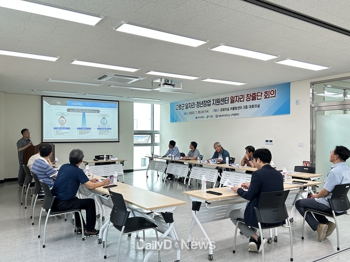‘고령군 일자리창출단’회의 개최