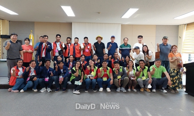 의성군, 하반기 외국인 계절근로자 추가 입국
