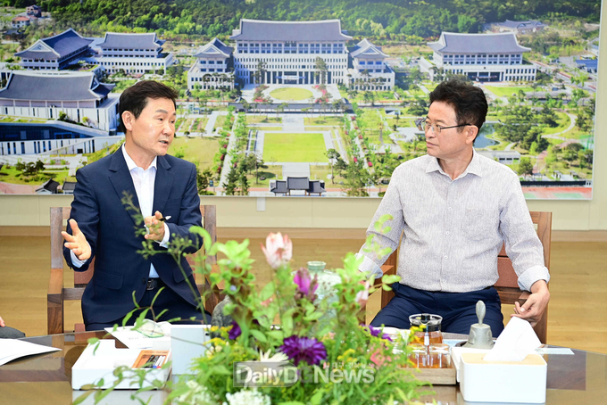 이남철 고령군수, 경북도청 방문 현안사업 추진 적극적인 지원 요청