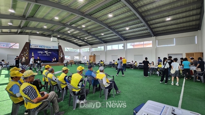 영양군 보건소, 지역 내 소지역 건강격차해소사업 주민 기초검진 실시