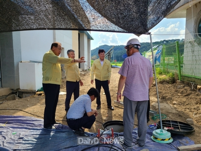 군위군 ‘여름철 폭염대비 현장 실태 점검’