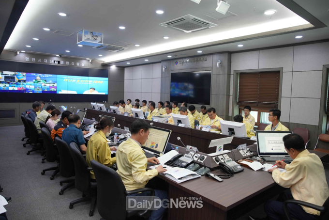 영천시, 제6호 태풍 '카눈' 대비 총력