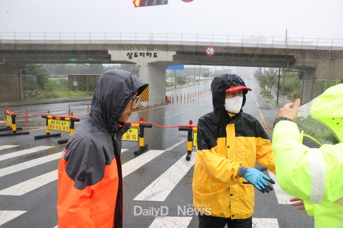 이강덕 시장, 태풍 취약지 현장 점검…시민 피해 없도록 철저히 대응