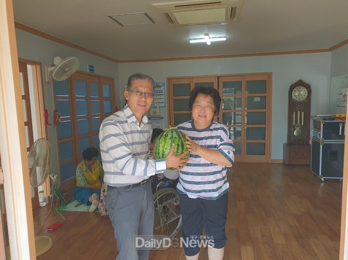 고령군 개진면 생활안전 협의회, 말복맞이 수박 나눔