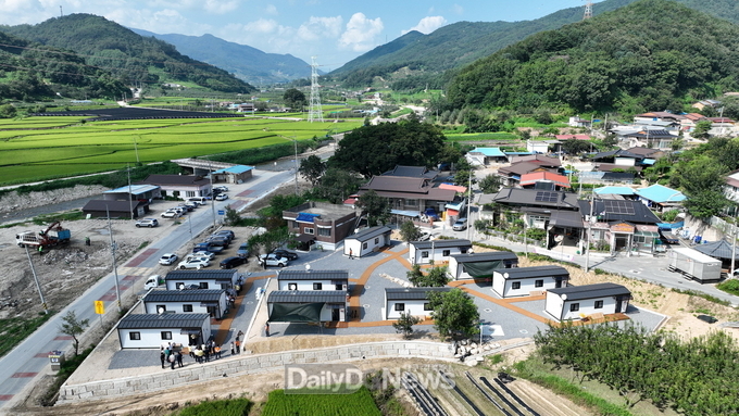 예천군, 호우피해 이재민 ‘임시보금자리’ 입주 시작