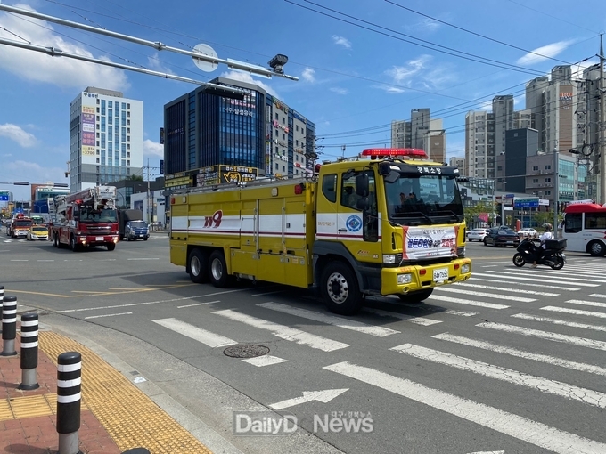 경산시, 2023 을지연습 연계 공습 대비 민방위훈련 실시