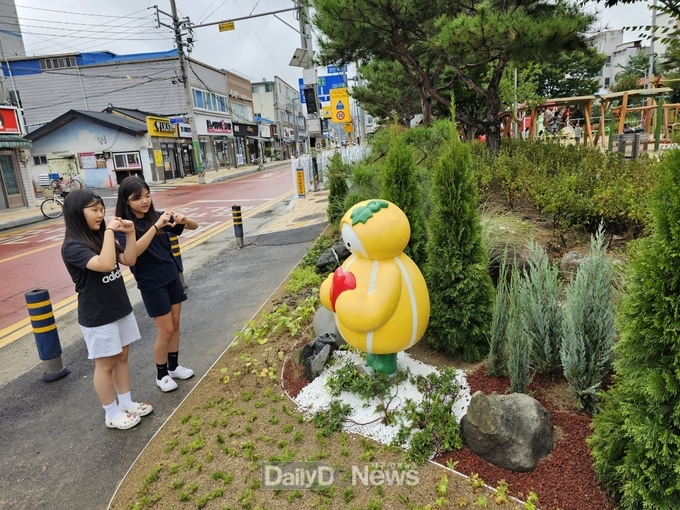 성주군, 성주초등학교 주변 어린이보호구역 내 가로녹지공간 조성