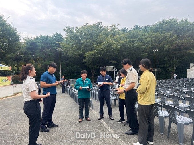 2023 경산 AGAIN 대학가요제 합동 안전 점검 강화