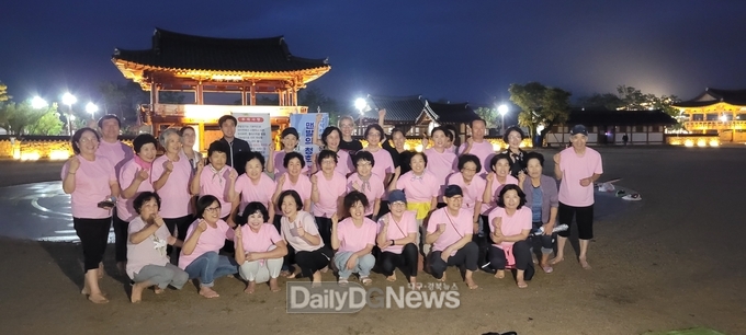 상주시 보건소 맨발걷기 프로그램 마무리