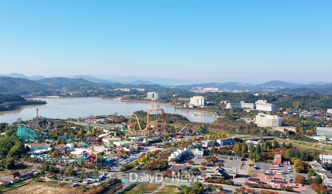 경북보문 관광단지 전경