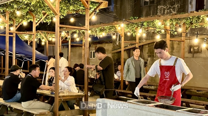 안동 구시장 ‘고소한 토요포차’ 관광객에게 인기