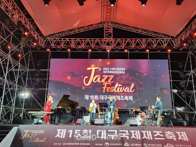 2022년 제15회 대구국제재즈축제 홍보 포스터. (사진=대구국제재즈축제조직위원회 제공)