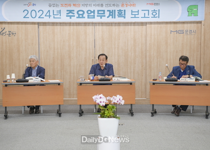 문경시, 2024년 주요업무계획 보고회 개최