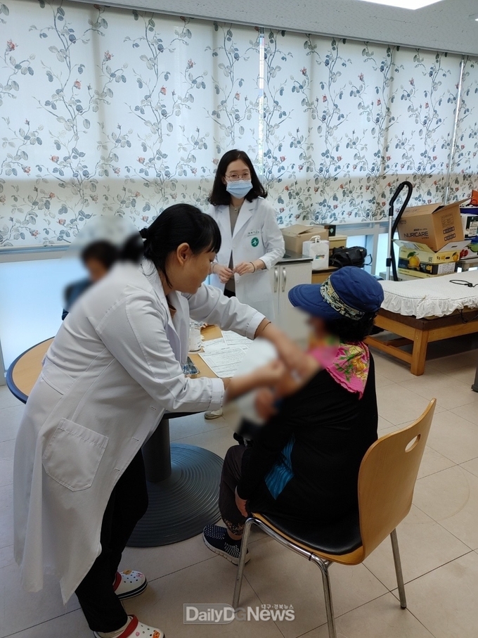 성주군, 어르신 인플루엔자(독감) 예방접종 실시