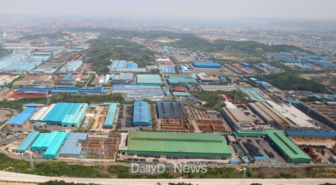 포항철강산업단지 전경