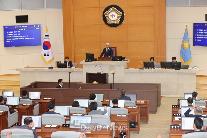 포항시의회, 제309회 임시회 개회