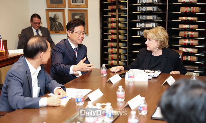 이철우 지사, 美 텍사스주 제인 낼슨 국무장관과 상호협력 방안 논의