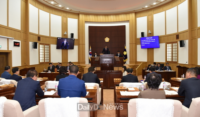 경산시의회, 제248회 임시회 개회