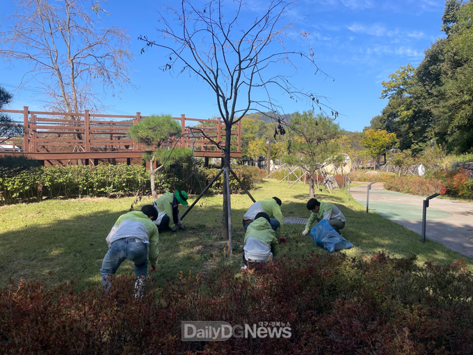 김천시시설관리공단, 감문국이야기나라 환경정비 실시